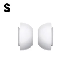 Premium Silicone Ear Tips - Enhanced Comfort and Fit, XS/S/M/L, White for 3 Pair (White S)