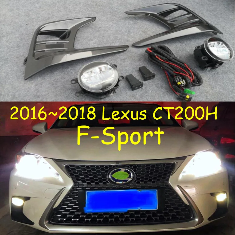 

Автомобильный бампер, светильник для 2016 ~ 2018 года LexusF-Sport CT200H, противотумансветильник, автомобильные аксессуары CCFL CT200H, фара