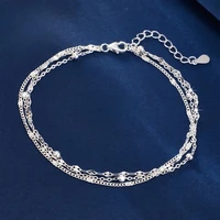 Fashionable and Minimalist Design Chain Multi-layer Bracelet, Versatile Holiday Accessories and Gifts for Women's Daily Use - Image 3