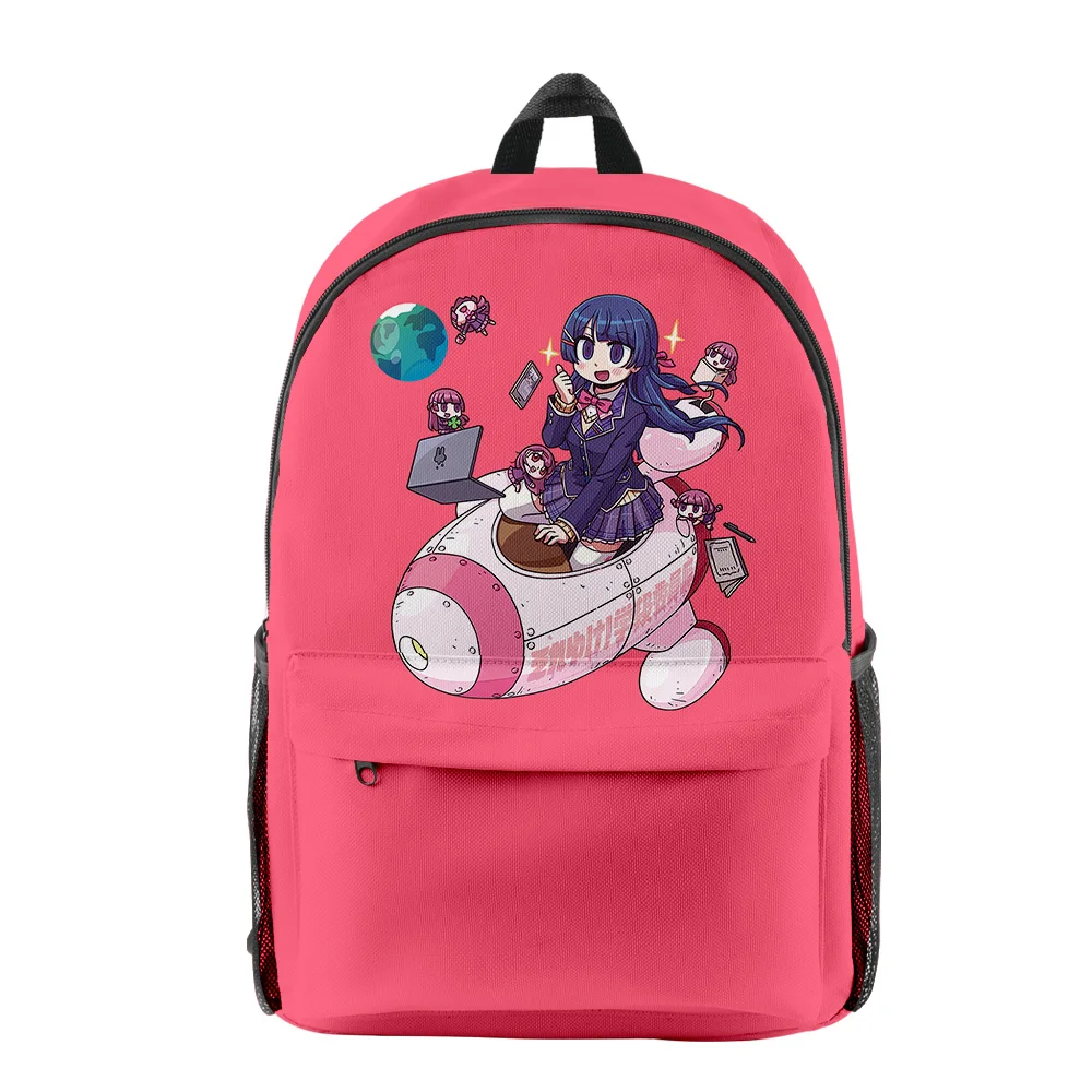 Popular VTuber Tsukino Mito Anime pupil Bookbag Notebook Backpacks 3D Print Oxford Waterproof Boys/Girls Travel Backpacks