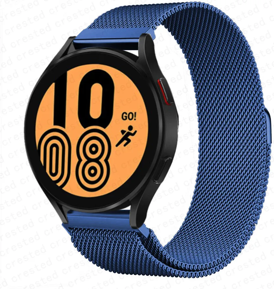 Milanese Loop Stainless Steel Watch Strap Bracelet, 20mm/22mm