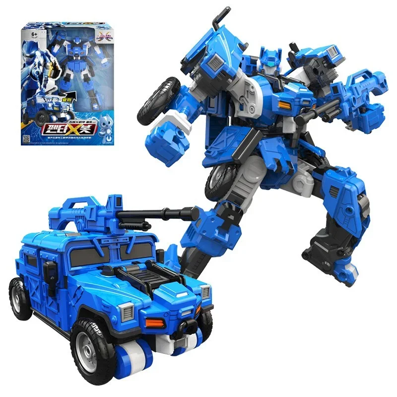

Mini Toys Figures Transformation Airplane MiniForce Agent Fighter Toy New Mini Action Robot Force Simulation Deformation X Tank