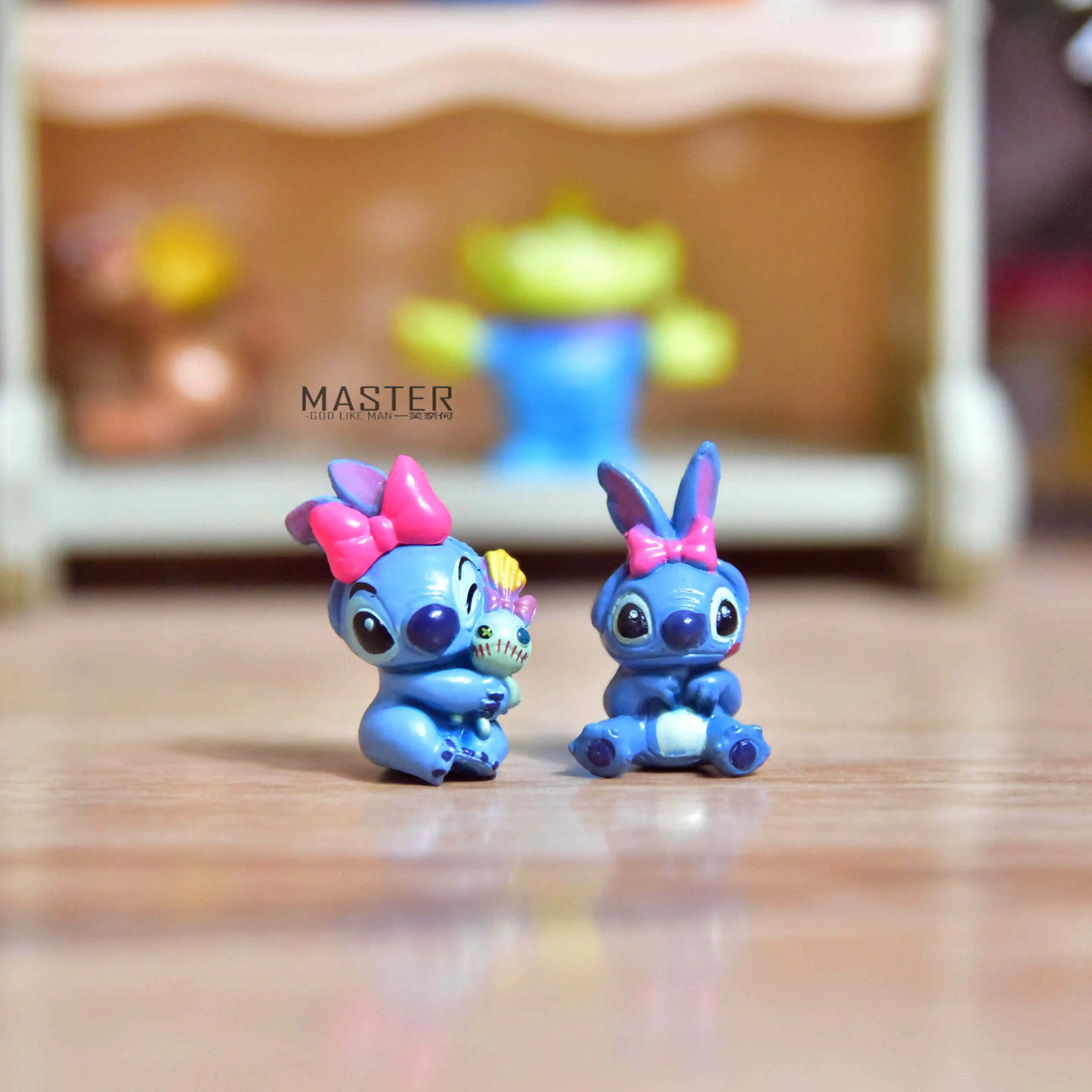 Disney Lilo Stitch Figures Doll 3-5cm Kawaii Stitch Figure Cartoon Ornament  Cake Decoration Model Gift For Kids - Action Figures - AliExpress