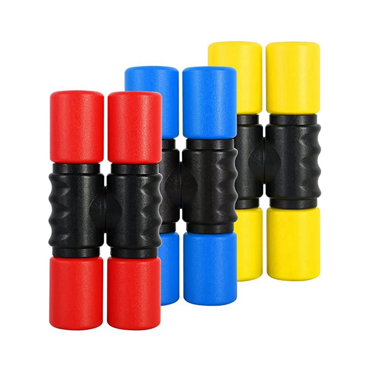 

3PCS Shaker Percussion Set, Medium Volume for Studio, Band, Drummer (Yellow-Blue-Red)