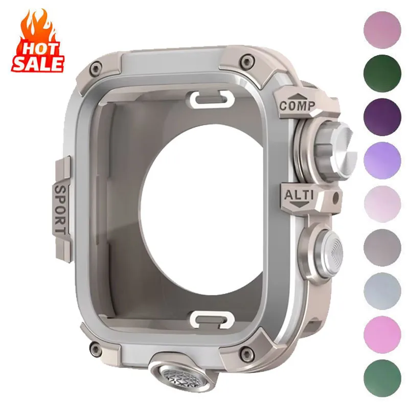 Enhanced Aluminum Alloy Protective Cover with Metal Bumper and Screen Film