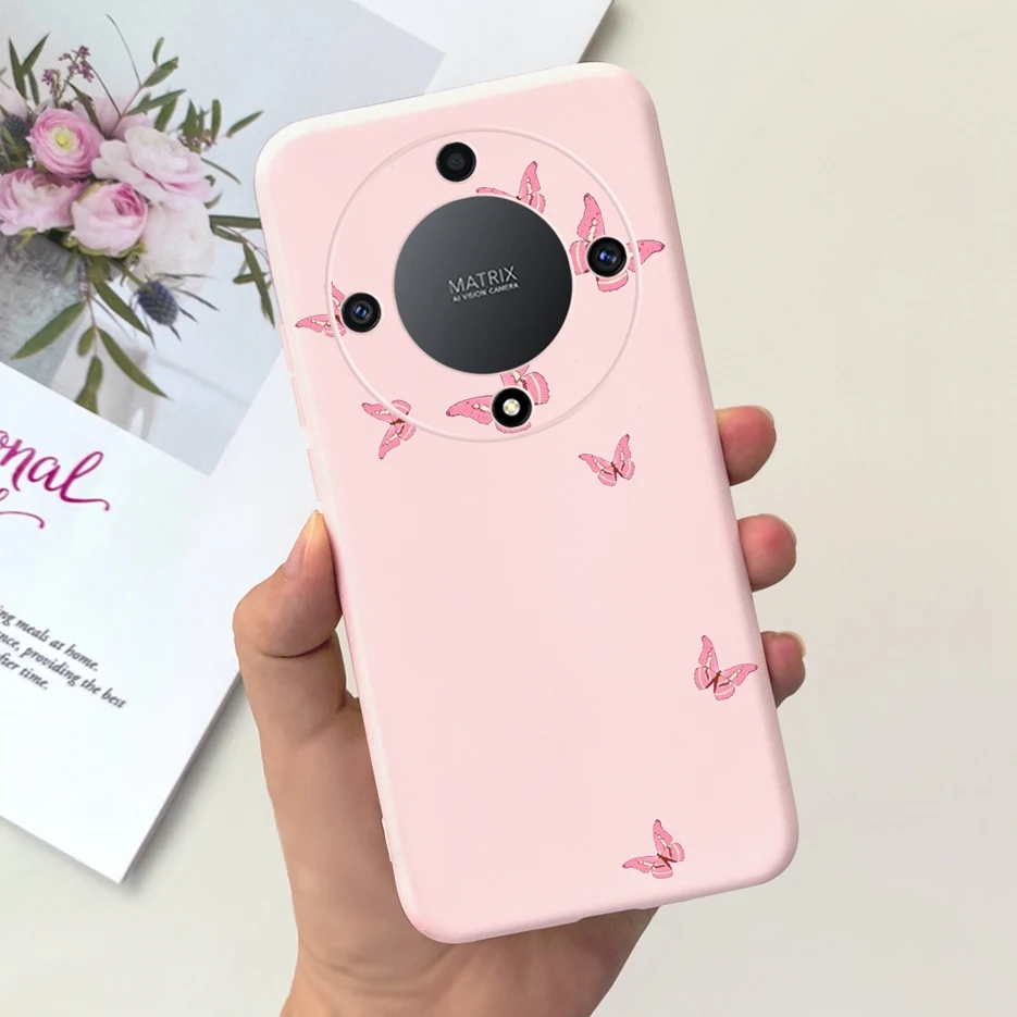 Stylish Painted Soft Silicone Phone Case with Bumper
