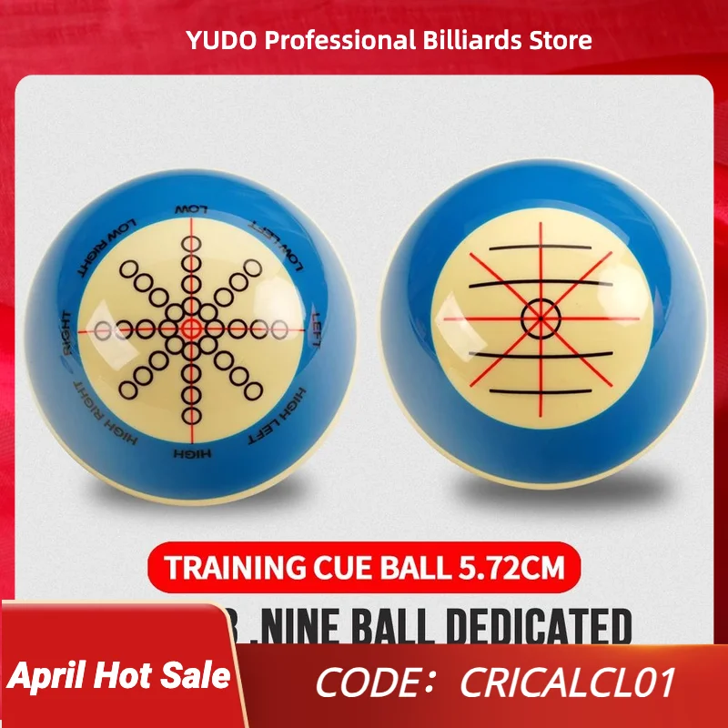 KONLLEN Billiards Cue Ball 57.2mm/52.5mm Practice Training Artifact Replacement Table Ball Practice Snooker Accessories