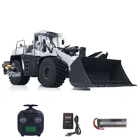 1/14 Metal 580 XDRC Hydraulic RC Loader RTR Remote Control Painted Finished Sound Light System Car High Low-Speed Toys for Boys 1