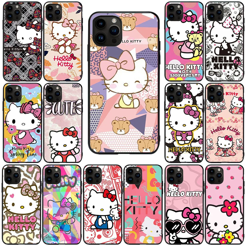 

Мягкая искусственная кожа JS-88 Hello Kitty для Moto Edge 20 30 S G100 E7 E7i G42 G52 E32 G9 G10 G Lite Pro Play Power