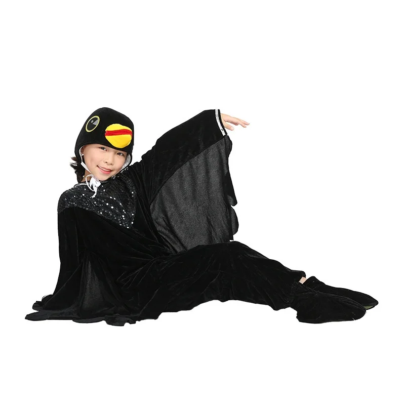 thumbnail image 1 of Disfraz de pájaro, golondrina, águila, oropéndola, loro, pájaro carpintero, conjunto de regalo, disfraz de Halloween para niño y adulto, 1 of 5