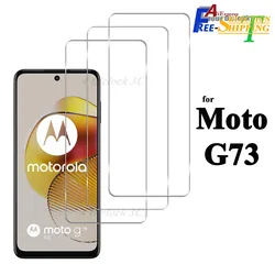 Motorola Tempered Glass Screen Protector 9H Scratch-Resistant HD Clear for HD crystal (2 pcs)