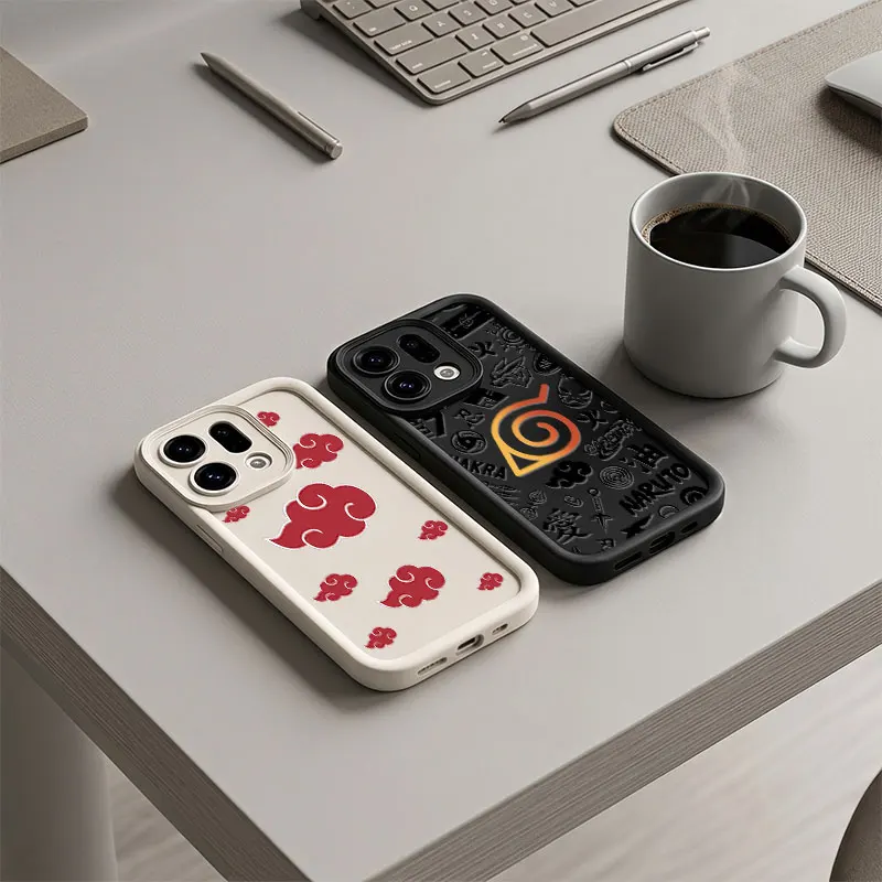 Anime Naruto Logo Shockproof Phone Case