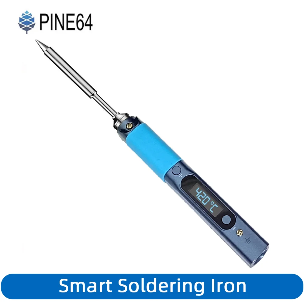 Soldering Iron Kit Pine64 Pinecil V1 CN Smart Soldering Iron Portable Welding Tools Type-C DC5525 Adjustable Temperature 26