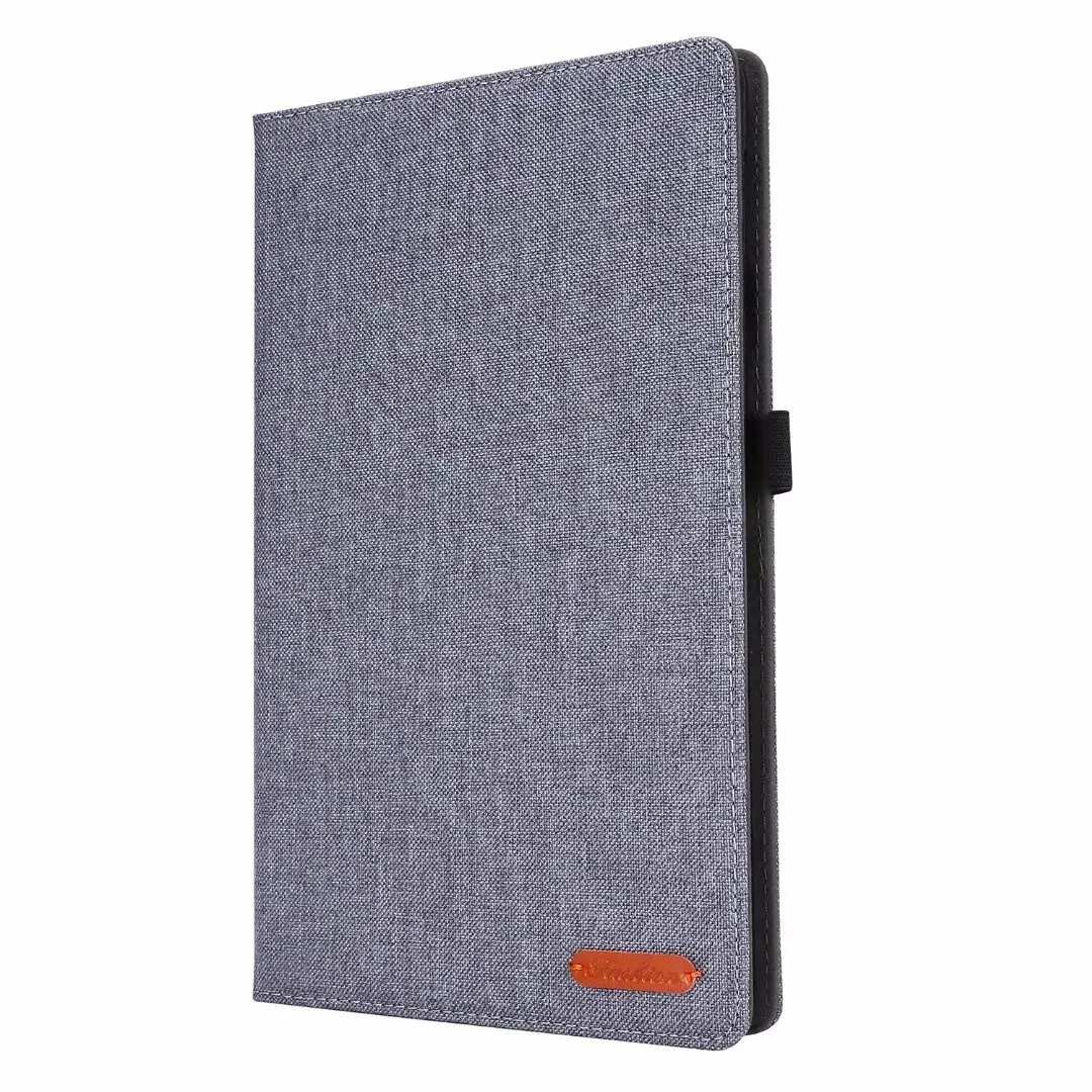 Cowboy-Themed Flip Protective Tablet Case - Soft TPU Shell