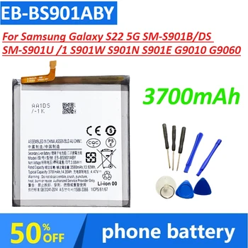 EB-BS901ABY 3700mAh Batteria per Samsung Galaxy S22 5G SM-S901B/DS SM-S901U /1 S901W S901N S901E G9010 G9060 Batteria Del Telefono Mobile