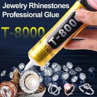 T8000 Precision Glue Jewelry Rhinestone Shoe Phone Repair DIY Adhesive Crystal Clothes Textiles Logo Patches Leather Fabric Bond 1