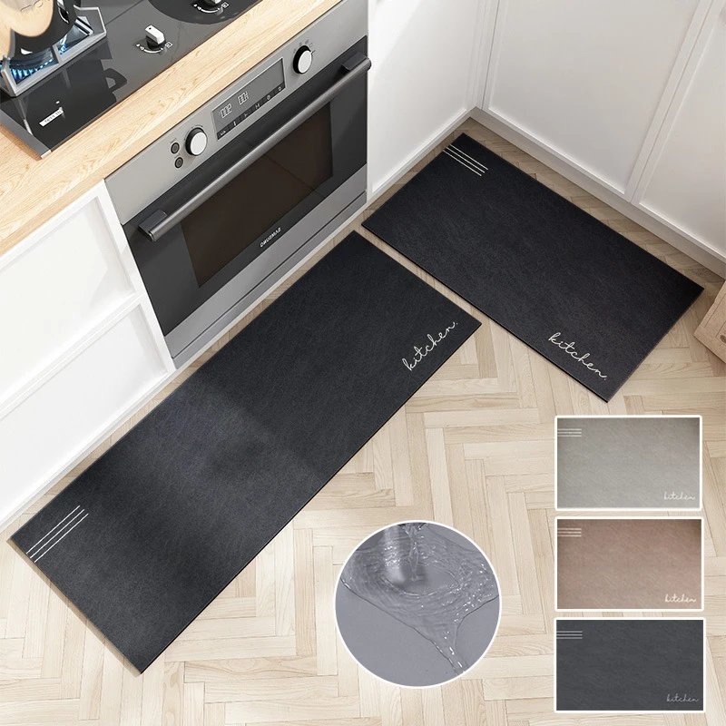 GENERICO alfombra antideslizante cocina alfombras cocina limpiapiés  39x117cm