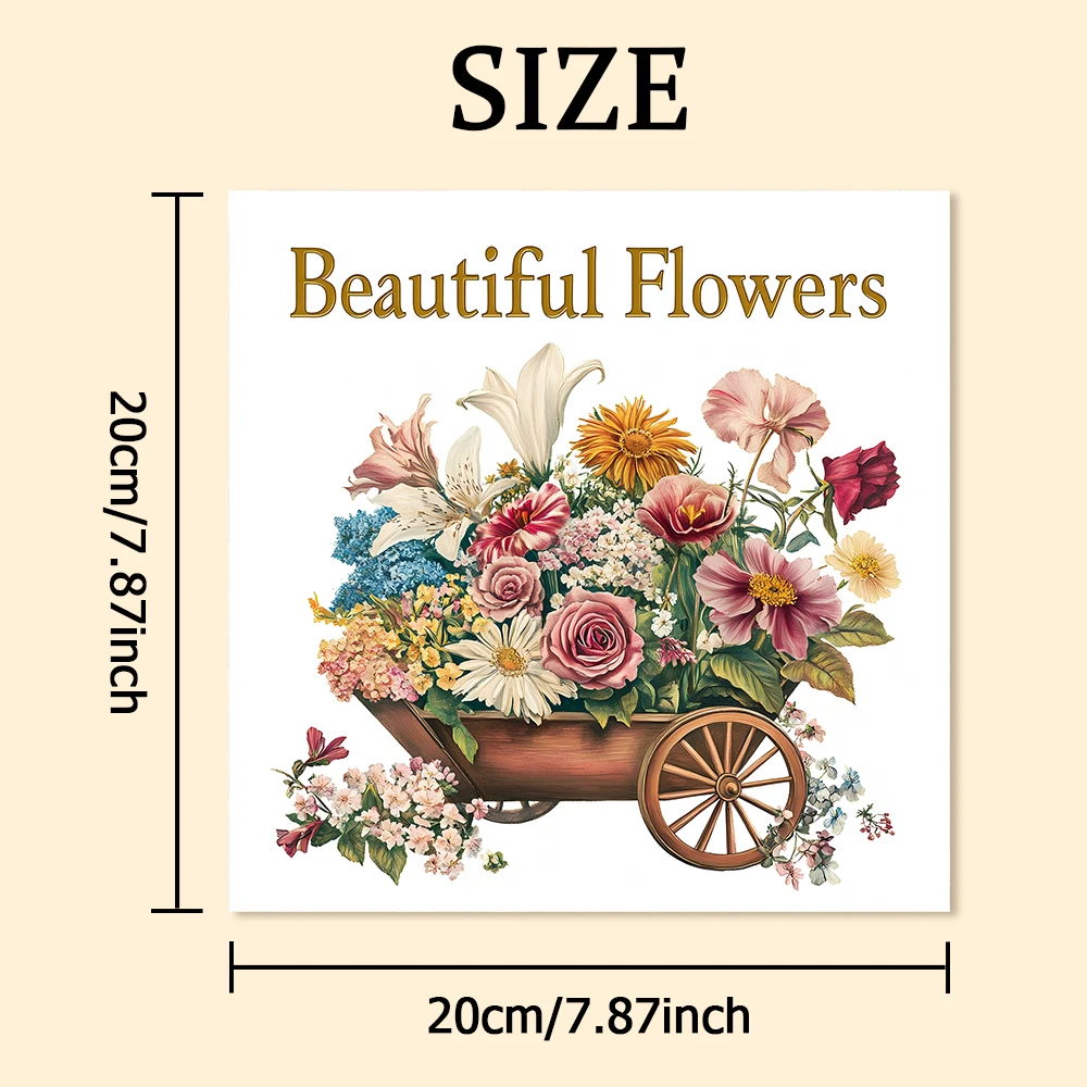 BEAUTIFUL FLOWER Patterns Coloring Book for Adults Cute Drawing Book Perfect Gift for Party and Birthday 2