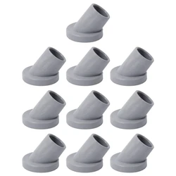 Non - Slip Rubber Floor Protector Cap for Furniture and Walking Sticks (22mm gray diagonal)