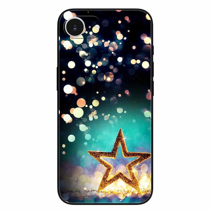 Sleek Black Silicone Phone Cover with TPU Bumpers – Soft Back Protection Case