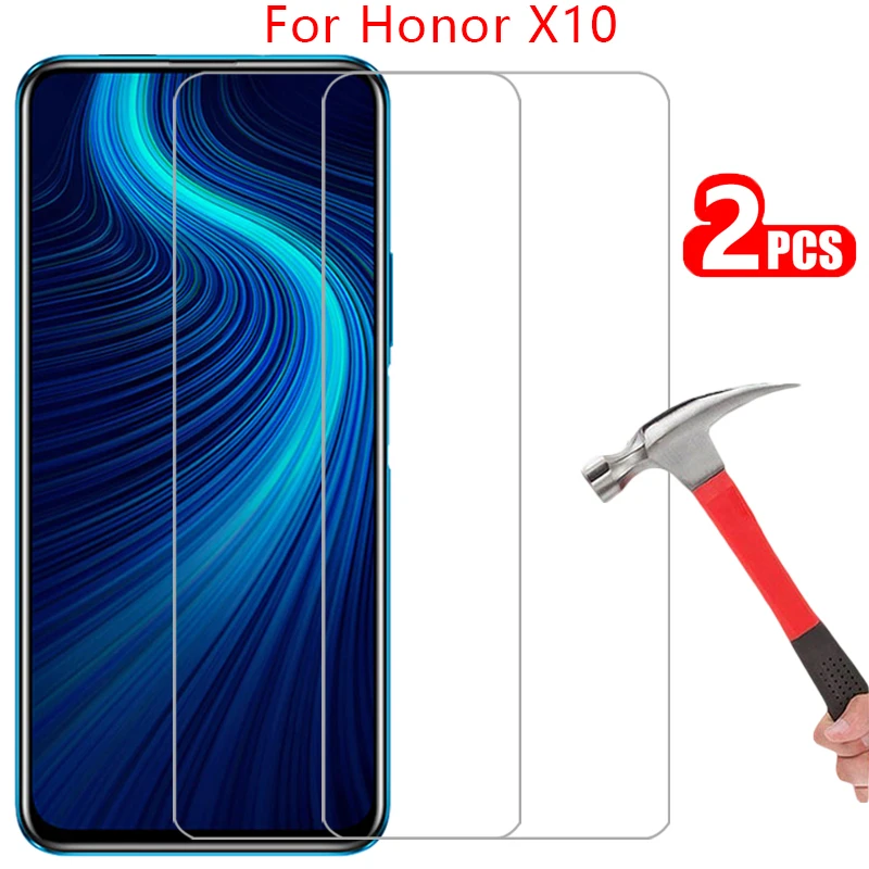 

protective tempered glass for huawei honor x10 5g screen protector on honorx10 x 10 10x safety film honer onor hono 9h honor10x