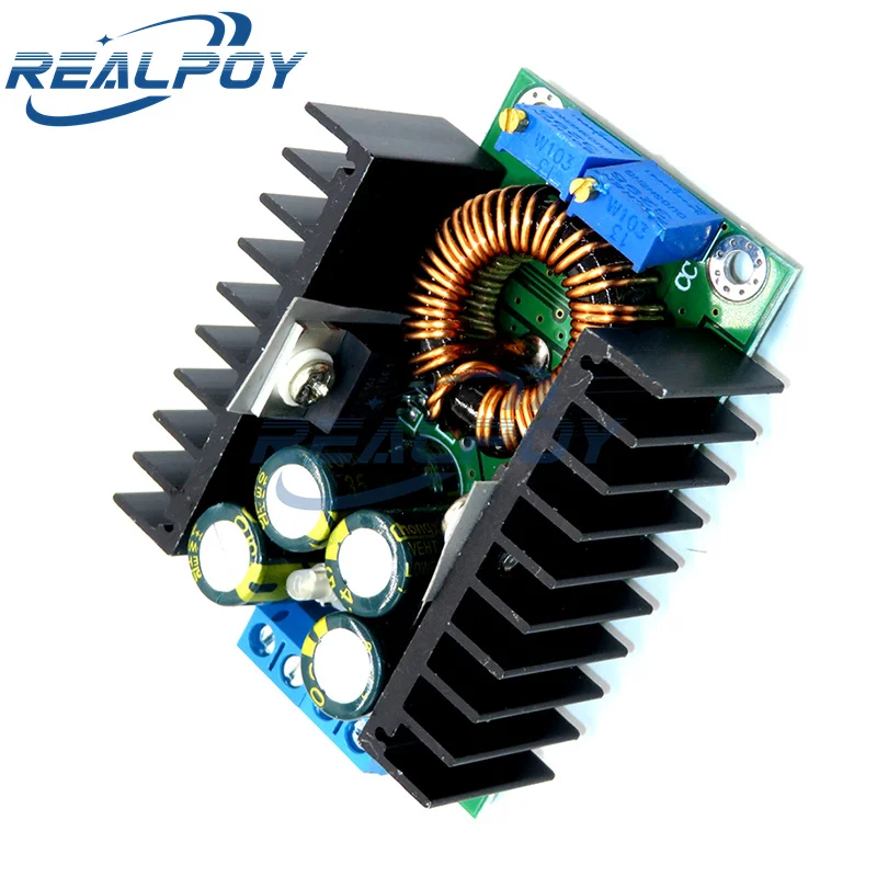 300W XL4016 DC-DC Max 9A Step Down Buck Converter 5-40V To 1.2-35V Adjustable Power Supply Module LED Driver 4