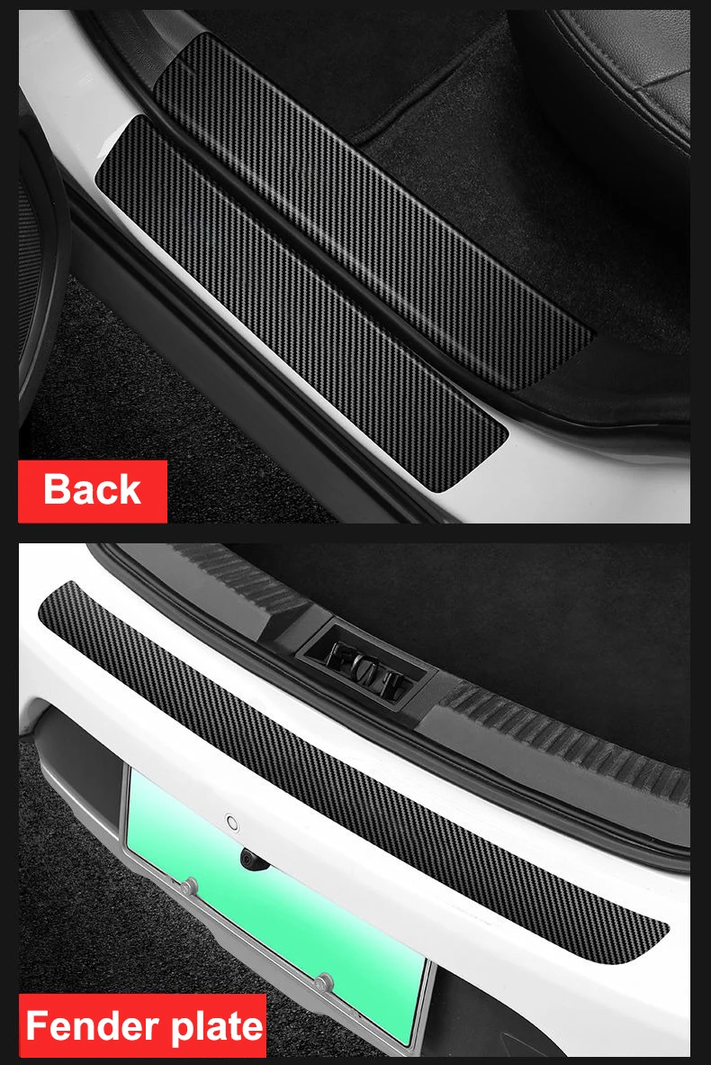 Aston Martin Instaplijst Beschermstrips - Voor- en na-situatie van de dorpelbescherming