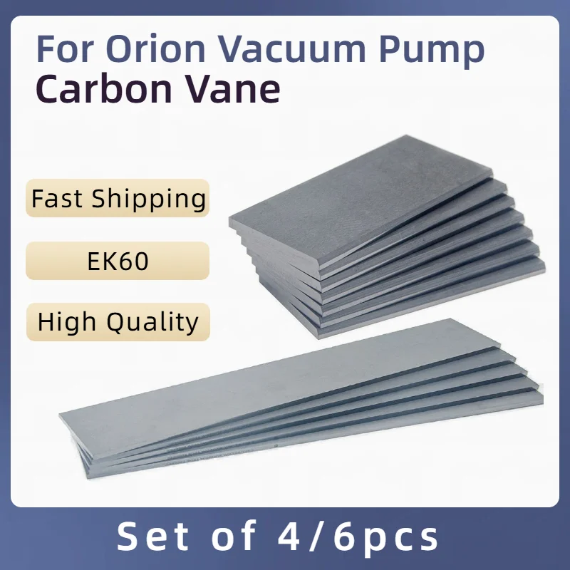 1set carbon vane Becker Carbon Vanes Carbon Blade Set Vacuum Pump Parts ...