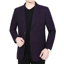 

Fashion Spring Autumn Men's Casual Blazer Single Suit Jacket Wedding Office Business Leisure Clothing