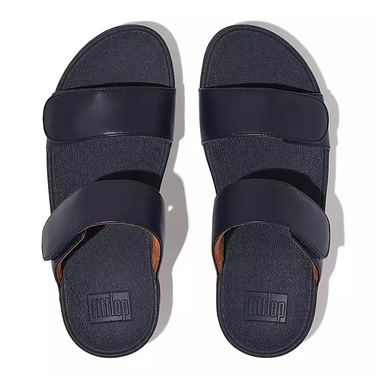 Women Sandals Comfortable Leather Cross Strap Flip Flops Summer Slip-ons