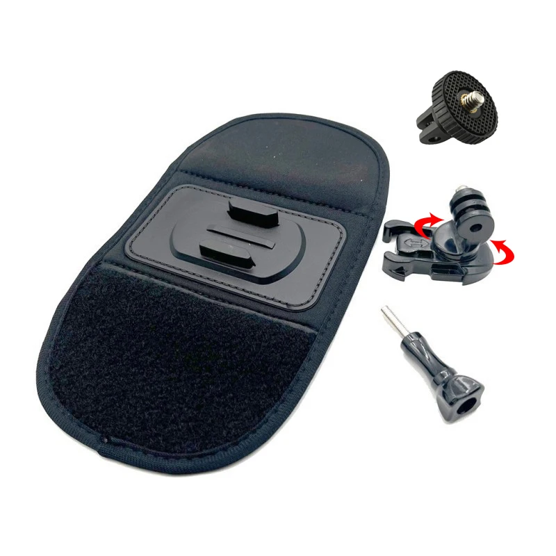 Support Magnétique Pour Sangle De Sac à Dos TELESIN - Rotation 360°, Compatible GoPro, DJI, Insta360, Pour Vidéo POV Sports Extrêmes - 9