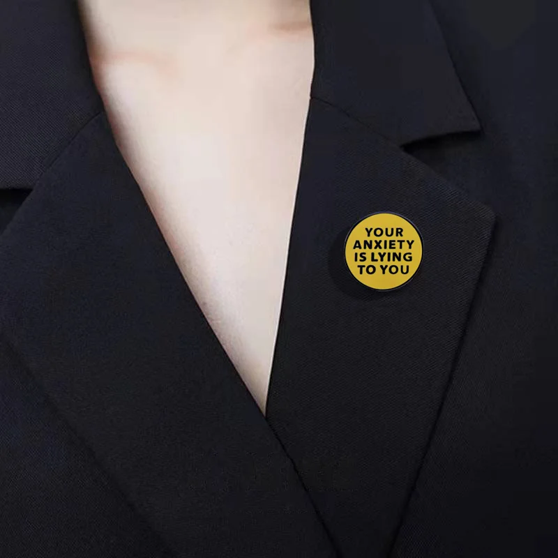 Fun Mental Health Awareness Badges Brooch 2