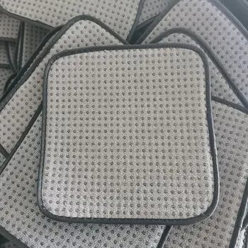 Asciugamano per palla da Bowling tampone per la pulizia in poliestere antiscivolo rimozione della polvere riutilizzabile attrezzatura per palline sportive Indoor Outdoor 20 x20cm