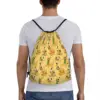 Custom Cute Pluto Drawstring Bag Men Women Lightweight Donald Duck Cartoon Sports Gym Storage Backpack 5