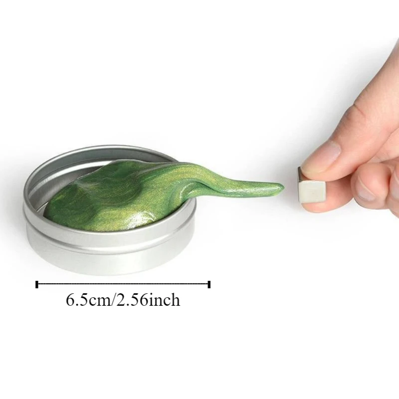 Resin Magnetic Bouncing Mud Ferrofluid High Stretch Magnetic Suction Clay Interesting Colored Clay Mud Playdough Kids Toys