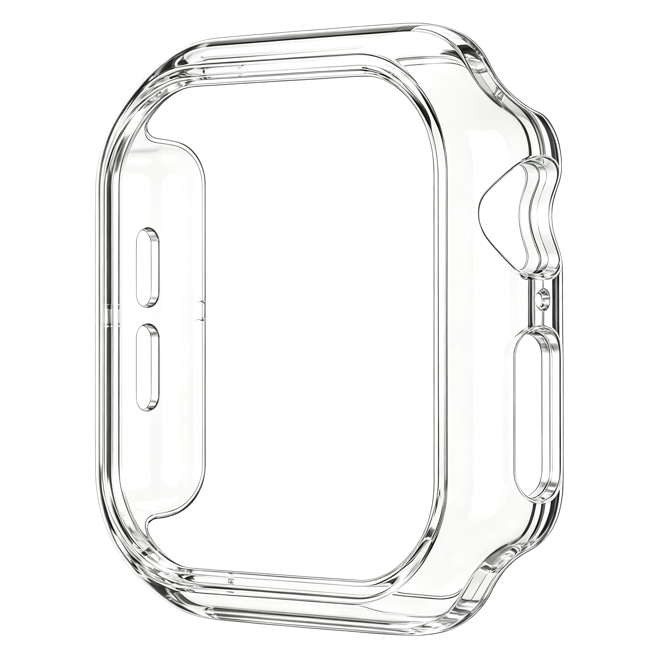 Durable Protective Bumper Case for Apple Watch - Premium PC Shield & Accessories Cover