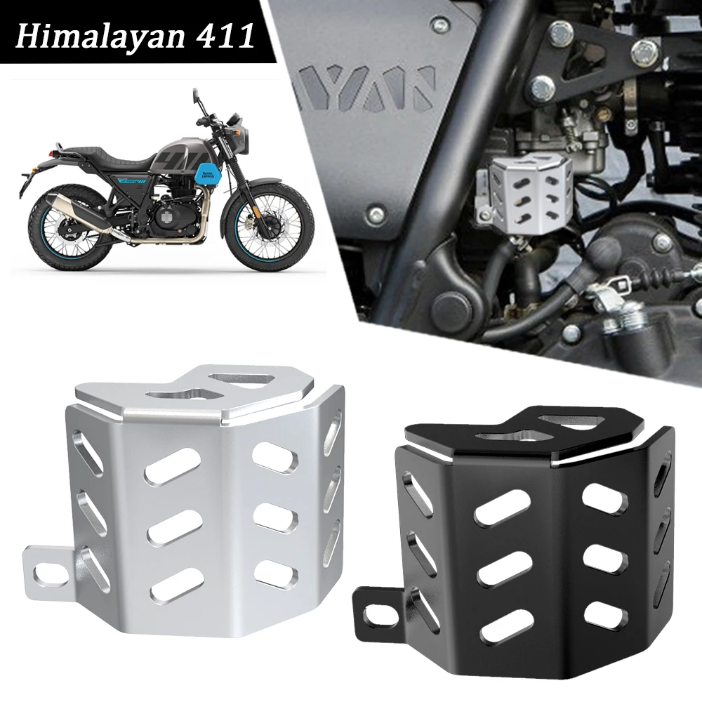 

For Royal Enfield Himalayan 400 411 2016 2017 2018-2022 Motorcycle Accessories Rear Brake Fluid Reservoir Guard Cover Protector