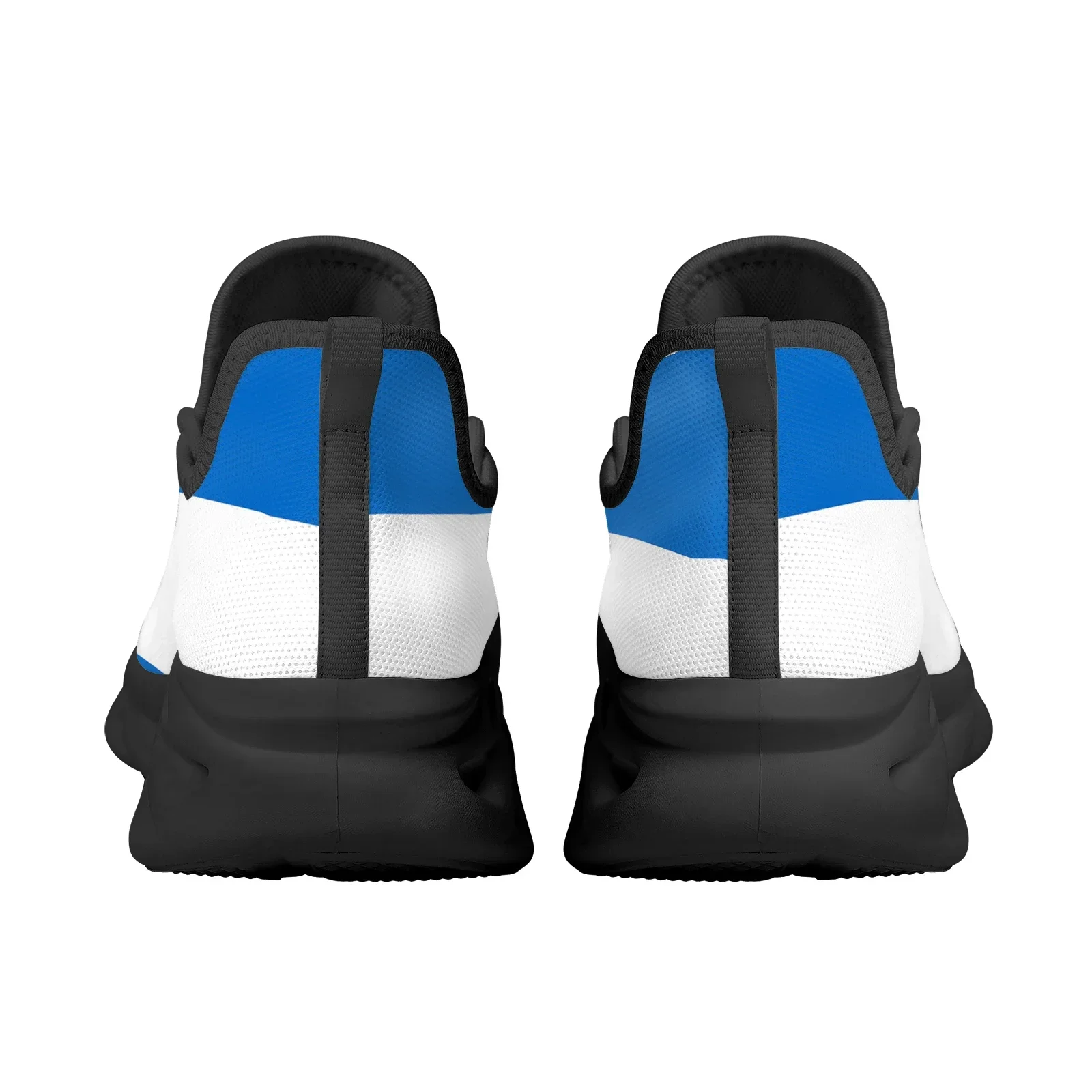 Classic Nicaragua Flag Design Soft Sole Sneakers Adult Non-Slip High Quality Platform Lace Up Shoes Street Trend Casual Shoes