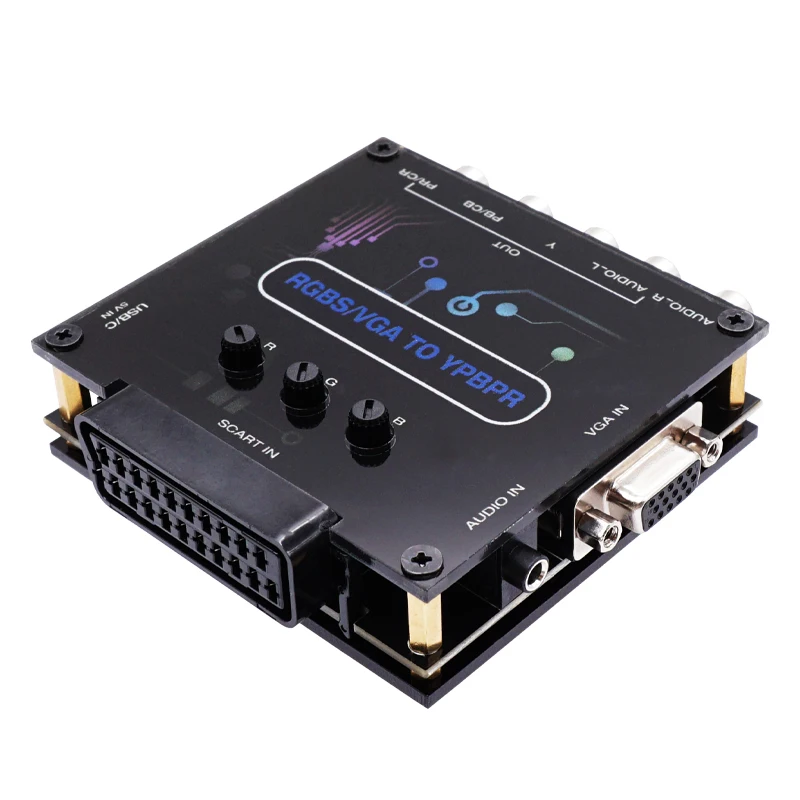 VGA-SCART-TO-YPBPR-Transcoder-Converter-RGBS-To-Color-Difference ...