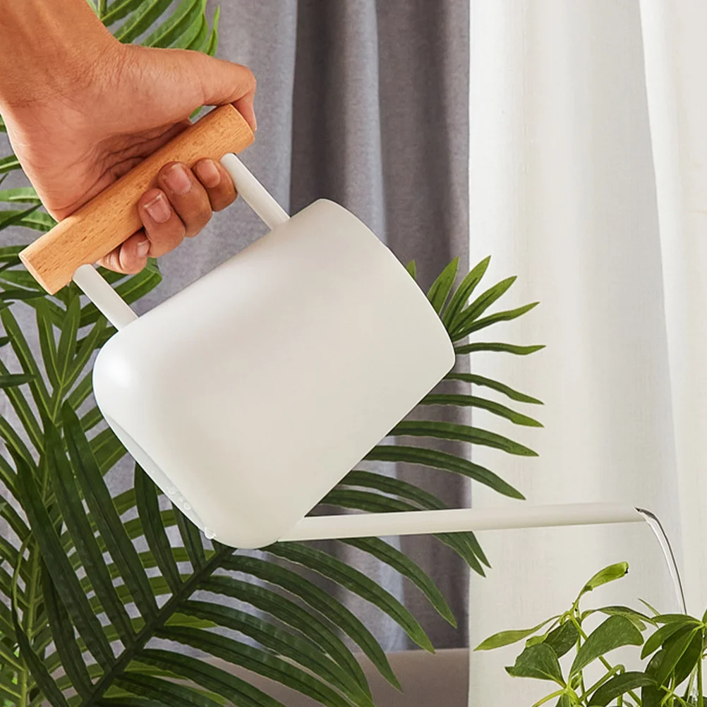 

900Ml Watering Can Long Straight Spout Wide Opening Plant Metal Watering Pot Indoor Watering Pot Bonsai Small Plant Watering Can