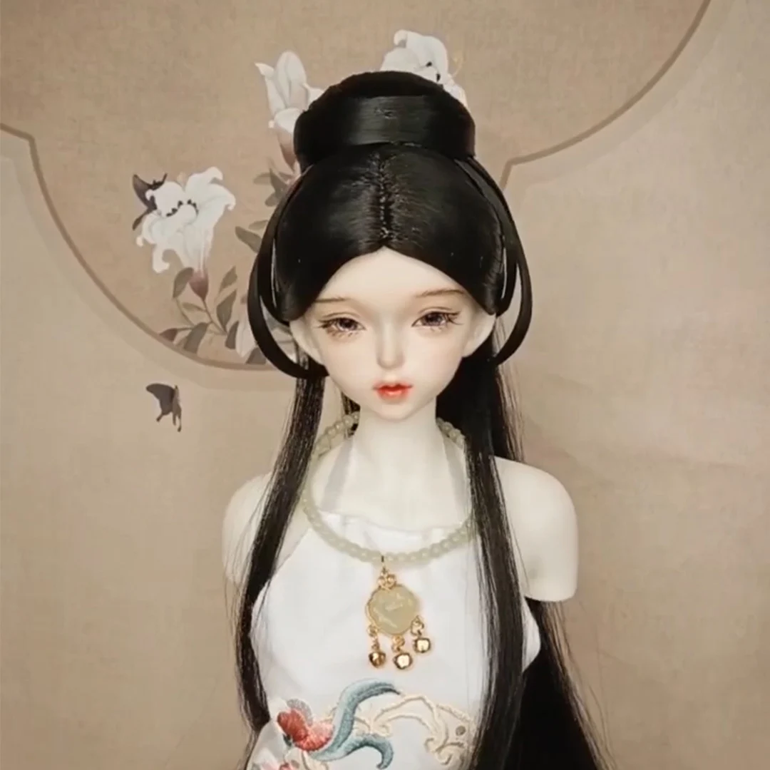 

1/4 1/3 BJD искусственные волосы для кукол, винтажный стиль, длинные волосы, волшебный парик для MSD SD13, девочки SSDF, аксессуары дяди A1692