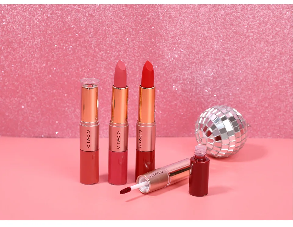 Wasserfester 2 In 1matter Lippenstift Und Lipgloss Langhaftend_voghion.com