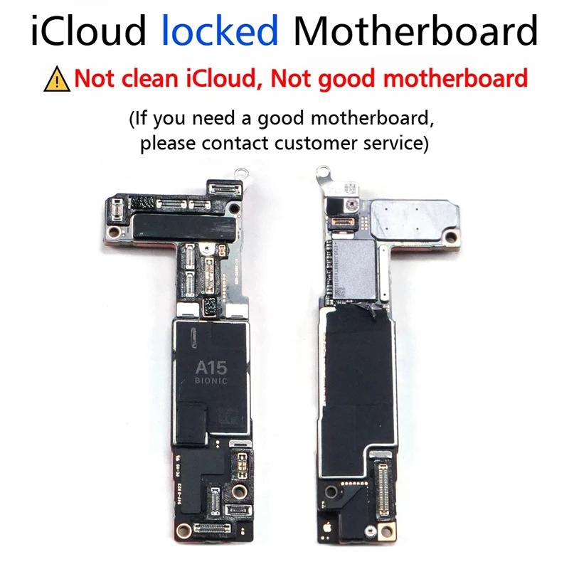 Carte Mère IPhone 14 Pro Max 128 Go - Bloquée ICloud - Pour Pièces
