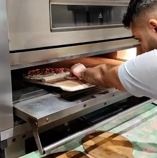 Sliding Pizza Peel Pala Pizza Scorrevole Shovels kitchens Tools Wooden Handle Transfer Spatula Bread Baking Tools Pizza Peel