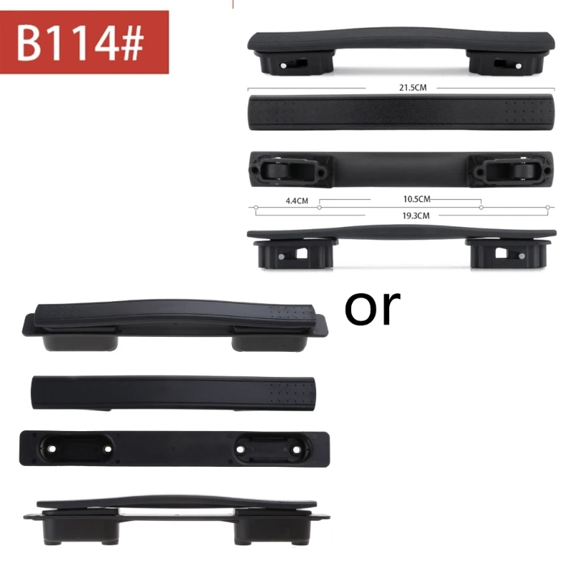 1PC Suitcase Luggage Plastic Spare Strap Flexible Handle Grip Replacement for Travel Replacement Luggage