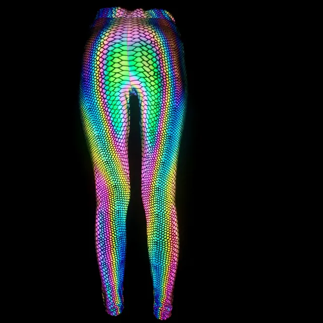 Holographic Reflective Leggings 2