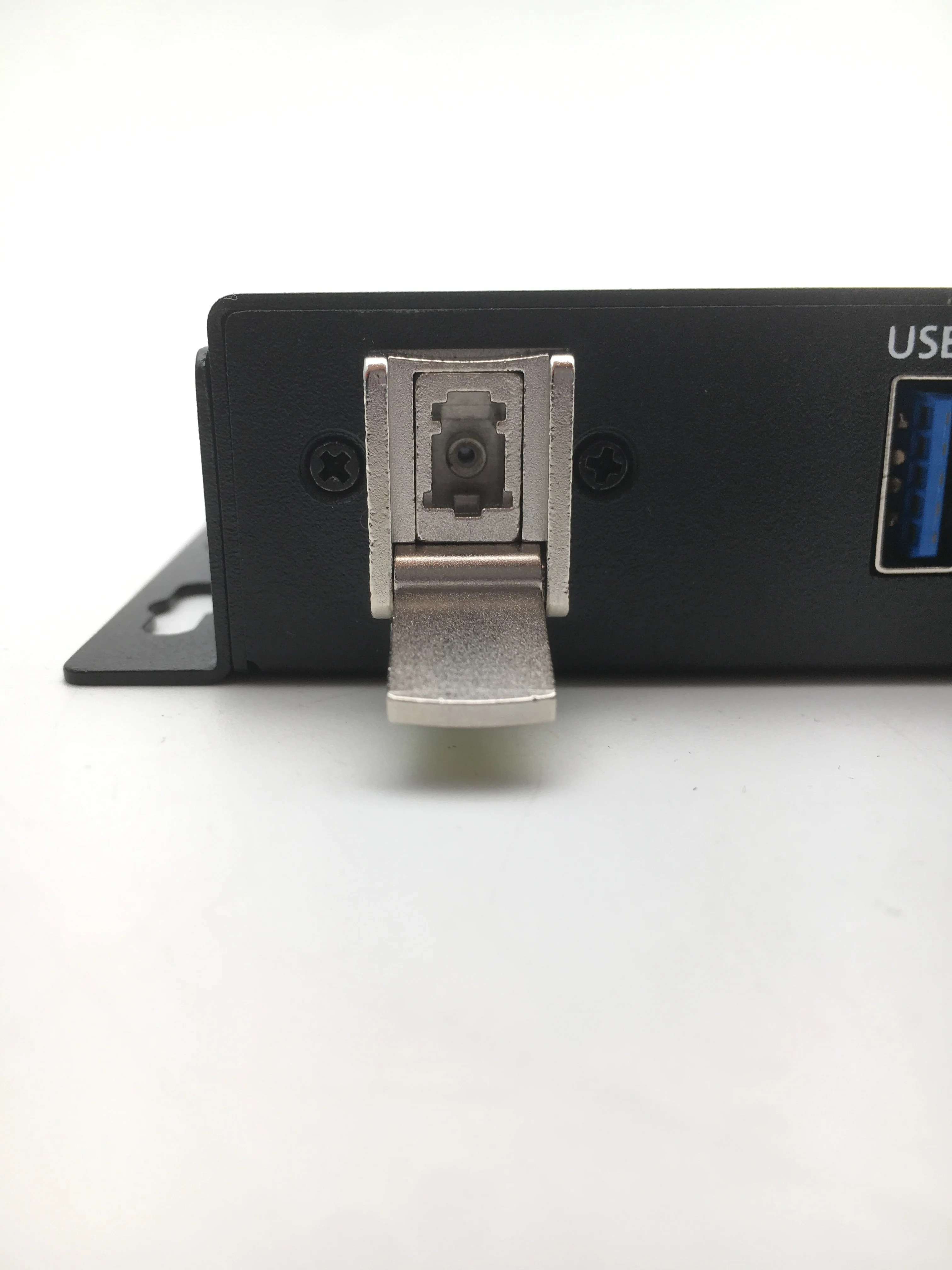4 port USB3.0 single fiber extender Compatible with USB2.0/1.1/ 1 LC fiber up to 300 meter