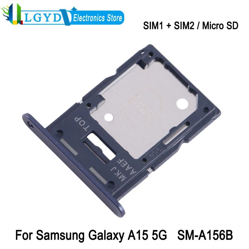 Vassoio Per Doppia Scheda Sim Per Samsung Galaxy A15 5G Sm-A156B Sim1 + Sim2 / Micro Sd Card Tray Adapter Parte Di Ricambio