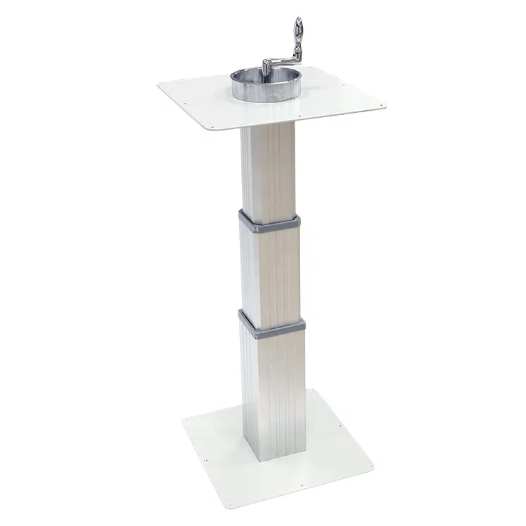 

Aluminum alloy manual bed column tatami lifting table