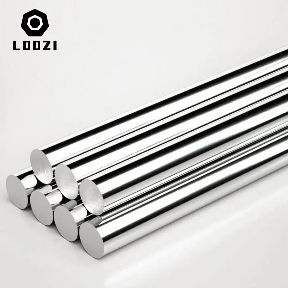 Steel Round Rod 1pcs 100/200/300/400/500mm 304 Stainless Steel Rod Dia 3/4/4.5/5/5.5/6/6.5mm For DIY Craft Model Car